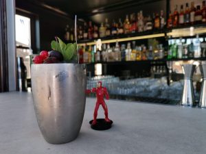 drink IRON MAN-GO PUNCH di Nicholas Pinna barman Hotel Locarno di Roma