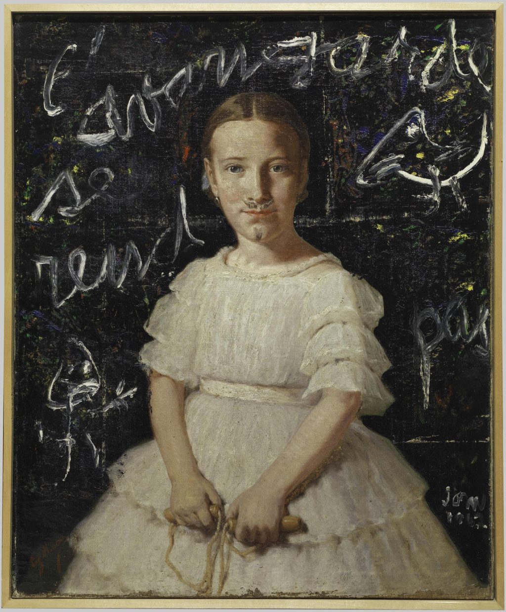 © Asger Jorn - L'Avantgarde se rend pas, série de "Modifications", 1962