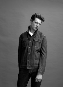 ALAN SCOTT 3 - Made to Measure Japanese Indigo Cashmere Stretch Denim Jacket and Jeans, shot by Bryan Adams